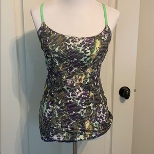 Lululemon fun print size 6 tank